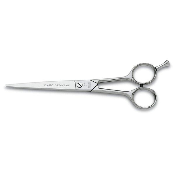 3 Claveles Classic - Hairdressers cutting scissors, 7"