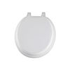 TOILET SEAT RND SFT WHT