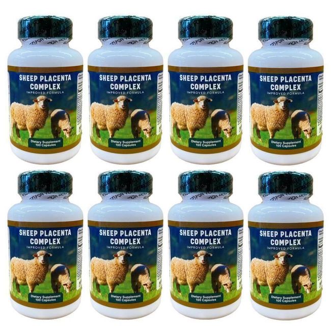 60 Sheep Placenta with Grape Seed, Collagen Vitamin E Zinc6000capsules in total