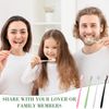 Pinkunn 36 Pcs Soft Bristle Toothbrush Micro Nano Manual Toothbrush with 20,000 Bristles for Sensitive Gums Adult Kids Children, 4 Colors
