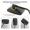 For Honda Shadow Phantom 750 Black Motorcycle Rear View Mirrors 10mm Rectangle