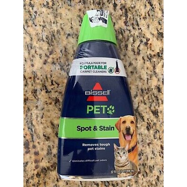 Bissell® PET Spot & Stain Formula for Portable Carpet Cleaners, 32 Oz.