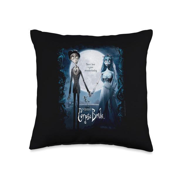 Corpse Bride Poster Throw Pillow
