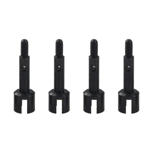 ShareGoo Steel Drive Shaft & Wheel Stub Axle Dogbones Adapter Axle Hub Compatible with WLtoys 144001 1/14 RC Car Buggy Upgrade Parts