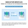Toothbrush Heads for Oral B Braun, 10 Pack Electric Toothbrush Replacement Heads Medium Soft Bristles Electric Toothbrush Replacement Brush Heads Effective Replacement Toothbrush Heads for Oral Health
