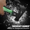 FLISSA 14-in-1 Multitool Axe Hammer Camp Hatchet Multi Tools LED Light EDC Knife