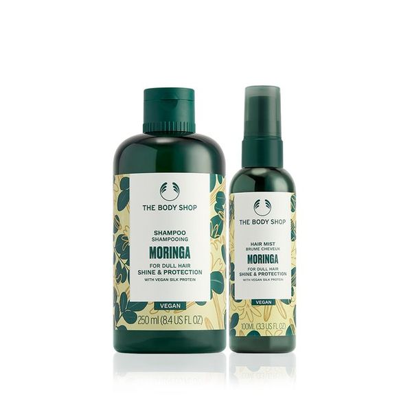 The Body Shop Gift Wrapped Moringa Hair Care Set 956251