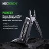 NEXTORCH PIONEER 14-IN-1 Multi-tools Full-Size,Versatile Multi-tool Set with Scissors Needle Nose Pliers Pocket Clip Multi-tool