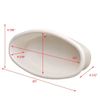 Chaparral Boat Storage Compartment | 20 x 4 7/8 Inch Off White