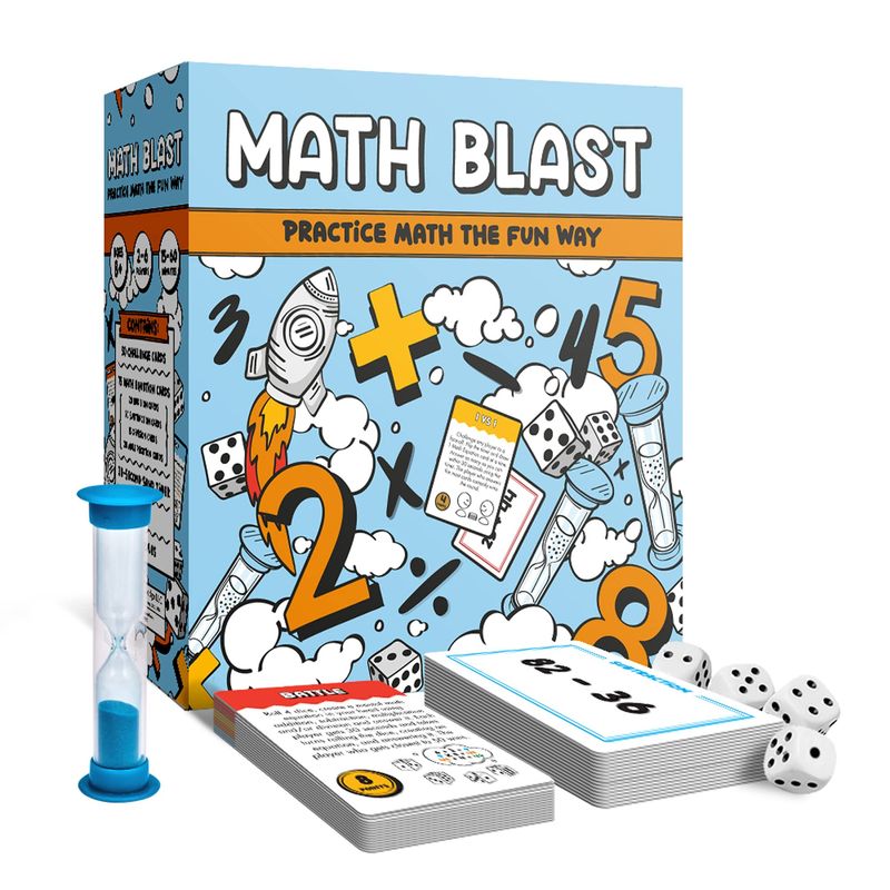 Math Blast! Cool Math Games for Kids 8-12 - Fun Educational Math Game ...