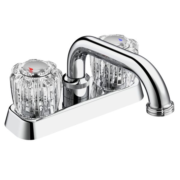 Belanger EBA40WCP Dual Handle Centerset Laundry or Utility Sink Faucet, Polished Chrome