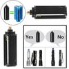 DIANN 10pcs 3 AAA Battery Holder Case Box Cylindrical for LED Flashlight Torch Light