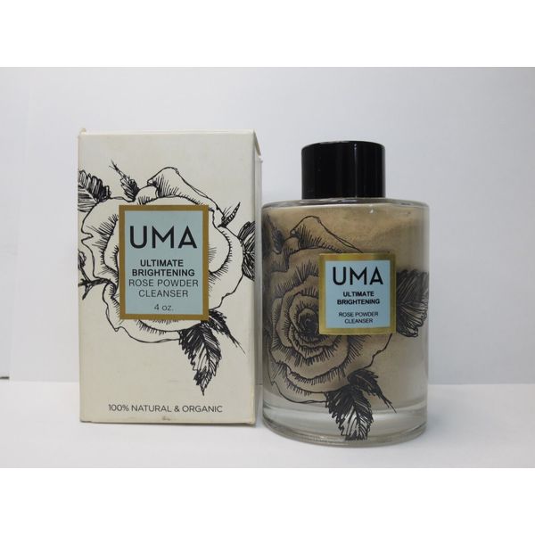 UMA ULTIMATE BRIGHTENING ROSE POWDER CLEANSER 4 OZ BOXED