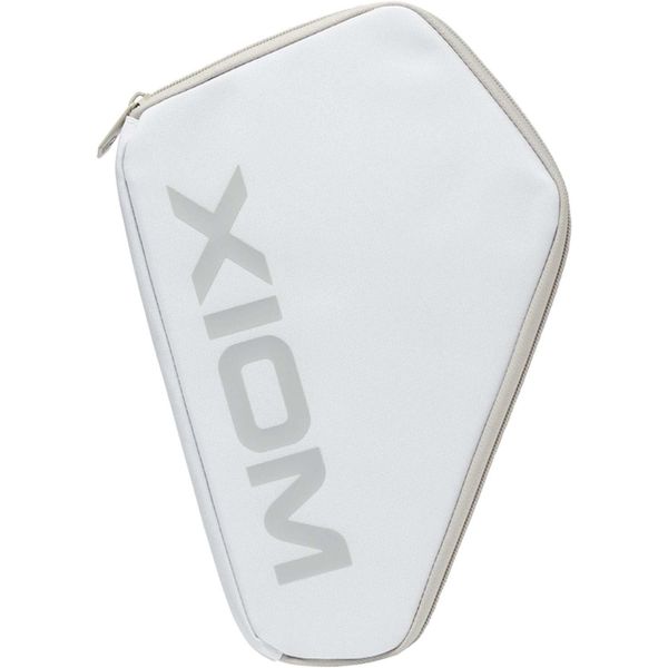 XIOM Table Tennis Rackets Storage Case, Penta, Single Case, White