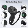 Silicone Protective Set for Meta Quest 3S - Face Cover, Controller Grip, VR Shell, VR Accessories (Black)