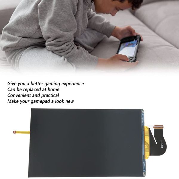 NB+ Screen Replacement For Nintendo Switch Lite 2019 LCD Display Unit Front Panel Black No Touch Screen