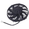 TOPAZ 9'' Inch Slim Push Pull Electric Curved Radiator Cooling Fan Mount Kit Universal