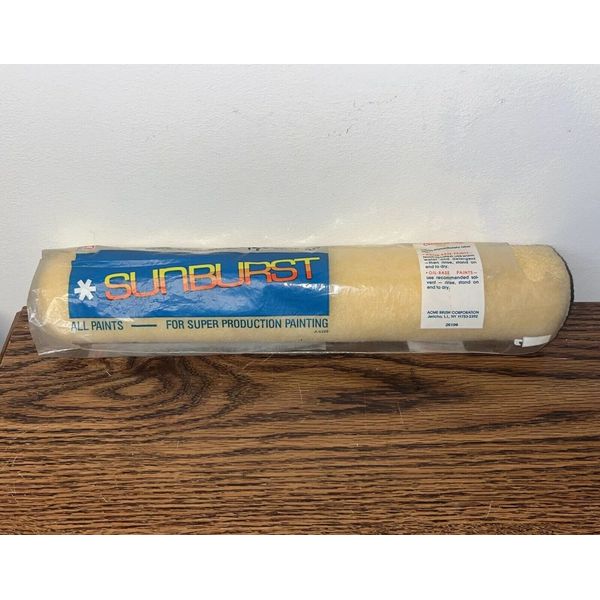 Acme Sunburst 14” Paint Roller Cover, 1/2" Nap. This is an oversized 14” roller