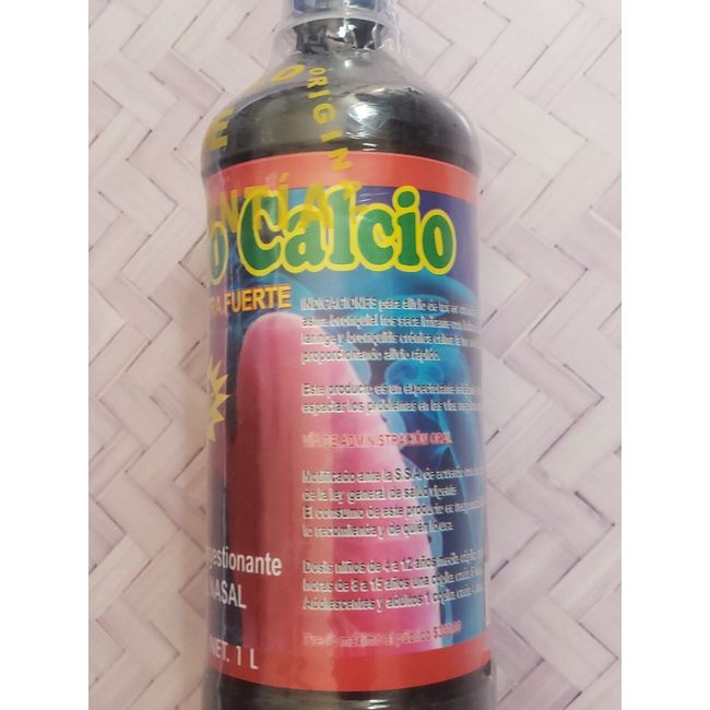 Pulmo Calcio Tonico Descongestionante 1 litro 100% Natural Yerbas Naturales