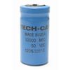 Tech-Cap Aluminum Electrolytic Capacitor, 10000uF, 50VDC, 20%