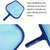 Swimming Pool Cleaning Leaf Skim Mesh Net Leaf Skimmer Pond Rake Debris 2pcs