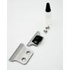 Supreme Trimmer 0 Gap Adjustable Blade for T-Shaper Trimmers | 52100M Silver