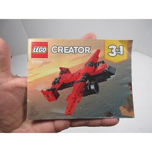 2020 LEGO 31100 Creator 3 in 1 Sports Car Toy Airplane instruction manual only