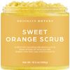 Brooklyn Botany Dead Sea Salt and Sweet Orange Body Scrub - Moisturizing and Exfoliating Body, Face, Hand, Foot Scrub - Fights Stretch Marks, Fine Lines, Wrinkles - Great Gifts for Women & Men - 10.5 oz