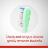 Colgate 360 Extra Soft Toothbrush for Sensitive Teeth and Gums with Tongue and Cheek Cleaner, 2 Pack