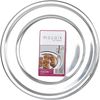 MOZAIK 4 Silver Plastic Round Charger Plate 30cm