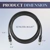 Replace for Humminbird 720073-5 15FT Boat Ethernet Cable, AS EC 5E