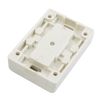 Elegant Double Outlet for Electrical Installation, White, 1 Pack
