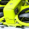 WRAPGRADE Skin Stickers Compatible with DJI Avata 2 (Neon Yellow)