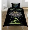 Rick And Morty Single Duvet Set Official Merchandise