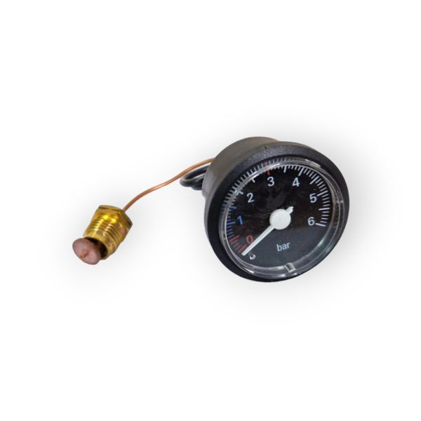 RIELLO 4364478 PRESSURE GAUGE 0-6 BAR Ø 40 MM REPLACEMENT FOR SPACE-SAVING BOILE