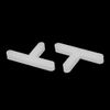 Sourcingmap Wall Floor Tile Plastic T Type Spacer Tiling Tool 3mm White 200pcs