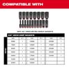 Milwaukee Electric - Impact Socket 3/8. DR 19PC MM Tray ONLY
