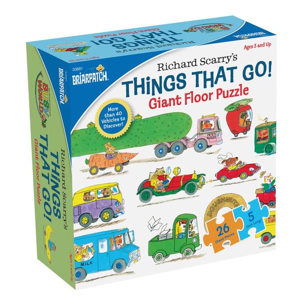 Briarpatch | Richard Scarry's Busyworld Things That Go! Puzzle, Ages 3+