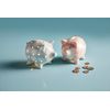 Mud Pie Children's Blue Light Up Piggy Bank