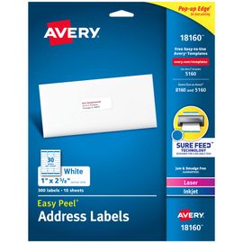  Avery 12204 Medium-Weight White Marking Tags, 1 3/4 x
