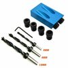 14Pcs 15° Guide Angle Drill Bit Locator Oblique Hole Positioner Woodworking Tool