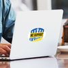 CafePress We Support Ukraine Sticker Sticker (Oval 10 pk)