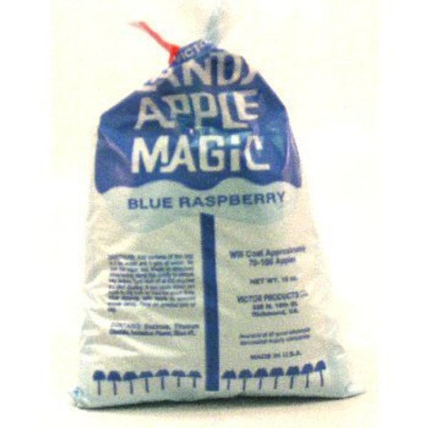 Blue Raspberry Flavored Candy Apple Magic Coating Mix 15 Oz