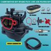 799584 594058 Carburetor Kit Spark Plug & Air Filter Assembly Compatible with B&