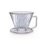 Hario Pegasus Flat Bottom Dripper, Size 02, Clear