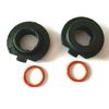taylorshopnet 2X H7 LED Car Headlight Bulb Holder Base Adapter Socket Retainer Replacement kit