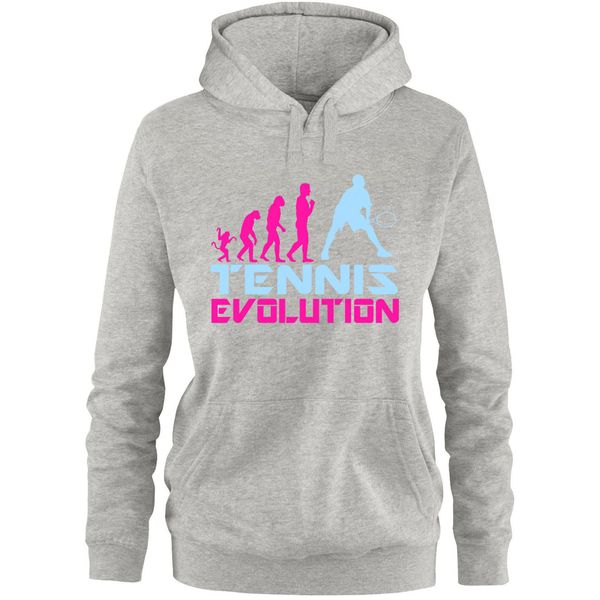 Ezyshirt® Tennis Evolution Women's Hoodie - Large