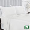 100% Cotton Twin XL Sheets Set, 400 Thread Count Sateen Bedding for Dorm Rooms &