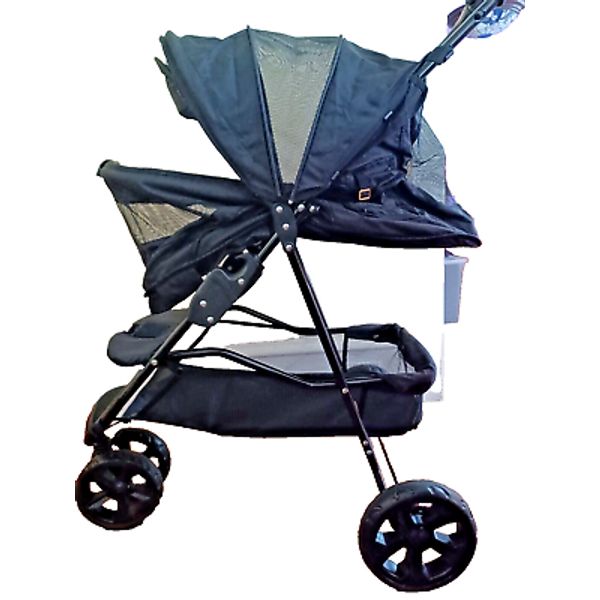 Pet Gear Dog/Cat Stroller, Black, Size S