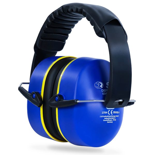 S&R DEFENDER II Professional Ear Protection SNR 31.3 dB Effective Volume Insulation for Industry, Crafts and Private